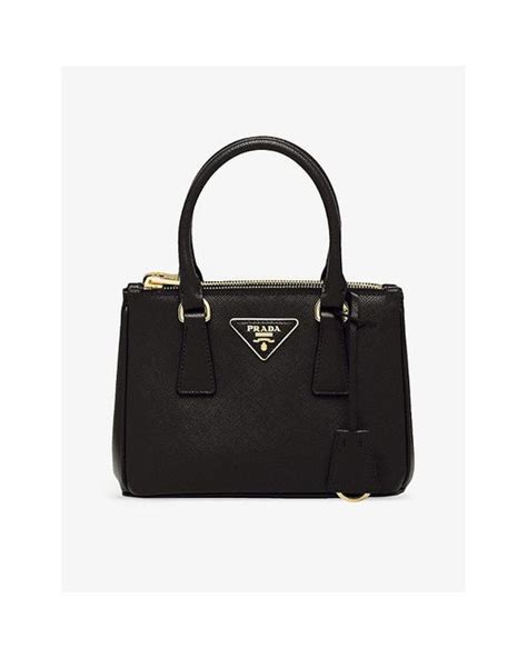 prada galleria mini black|prada galleria bag selfridges.